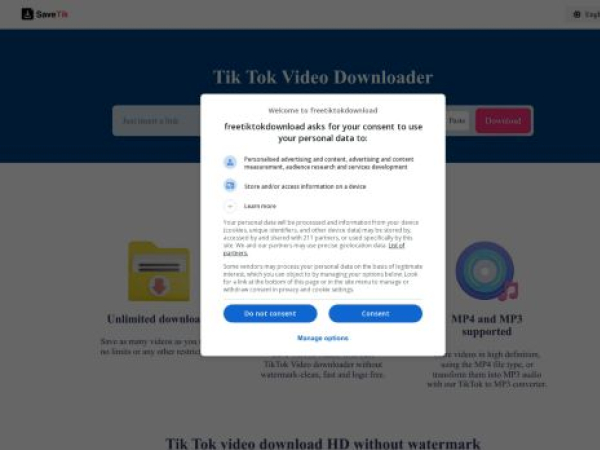 freetiktokdownload.com