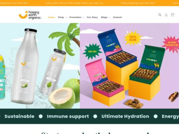 happyearthorganic.com